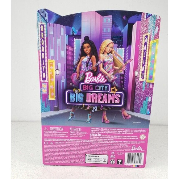 Barbie Big City Big Dreams "Brooklyn" Roberts Barbie & Music Studio Playset - Picture 4 of 11